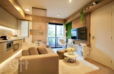 Apartamento com 1 quarto à venda na rua anita garibaldi, 1855, boa vista, porto alegre, 42 m2 por r$ 680.000