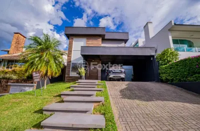 Casa em condomínio fechado com 3 quartos à venda na avenida senador salgado filho, 8500, querência, viamão, 217 m2 por r$ 1.260.000