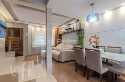 Casa em condomínio fechado com 3 quartos à venda na rua coronel vicente, 1142, centro, canoas, 108 m2 por r$ 680.000