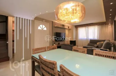 Casa em condomínio fechado com 3 quartos à venda na rua augusto attílio giordani, 87, são sebastião, porto alegre, 145 m2 por r$ 749.000