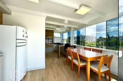 Cobertura com 2 quartos à venda na avenida otto niemeyer, 651, tristeza, porto alegre, 129 m2 por r$ 680.000