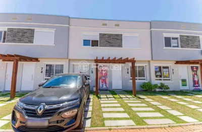 Casa em condomínio fechado com 2 quartos à venda na estrada cristiano kraemer, 5018, campo novo, porto alegre, 86 m2 por r$ 325.000