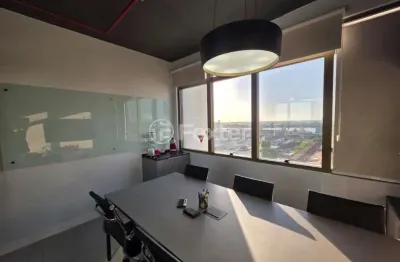 Sala comercial com 1 sala à venda na rua santos dumont, 1500, são geraldo, porto alegre, 33 m2 por r$ 390.000