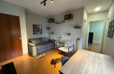 Apartamento com 2 quartos à venda na avenida professor oscar pereira, 1070, azenha, porto alegre, 52 m2 por r$ 230.000
