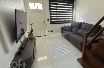 Casa em condomínio fechado com 2 quartos à venda na avenida faria lobato, 1120, sarandi, porto alegre, 66 m2 por r$ 320.000