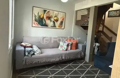 Casa em condomínio fechado com 2 quartos à venda na rua ney da gama ahrends, 143, morro santana, porto alegre, 143 m2 por r$ 430.000