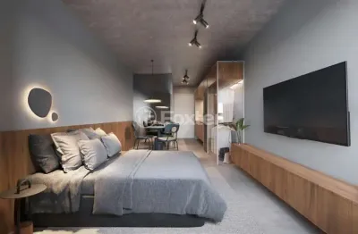 Kitnet / Stúdio à venda na Avenida Bastian, 21, Menino Deus, Porto Alegre, 27 m2 por R$ 347.058