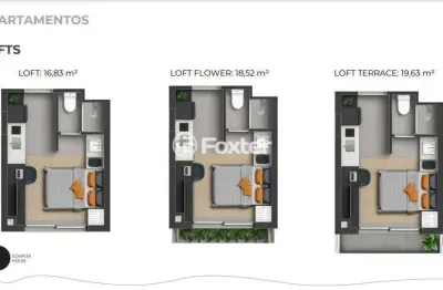 Apartamento com 1 quarto à venda na Rua Almirante Tamandaré, 150, Floresta, Porto Alegre, 17 m2 por R$ 287.500