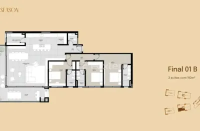 Apartamento com 3 quartos à venda na Rodovia João Paulo, 2285, João Paulo, Florianópolis, 190 m2 por R$ 5.577.241
