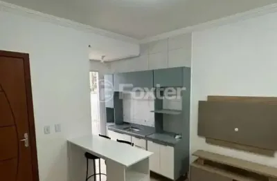 Apartamento com 1 quarto à venda na Rua Trinta, 121, Jardim Algarve, Alvorada, 33 m2 por R$ 138.000