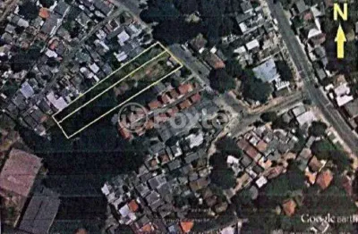 Terreno à venda na rua professor carvalho de freitas, 1421, cascata, porto alegre, 3067 m2 por r$ 980.000