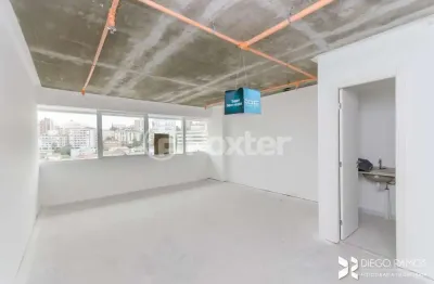 Sala comercial com 1 sala à venda na rua ramiro barcelos, 630, moinhos de vento, porto alegre, 38 m2 por r$ 426.000