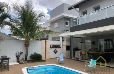 Casa em condomínio fechado com 4 quartos à venda na estrada doutor rafael elias josé aun, reserva petrus, indaiatuba, 263 m2 por r$ 1.770.000