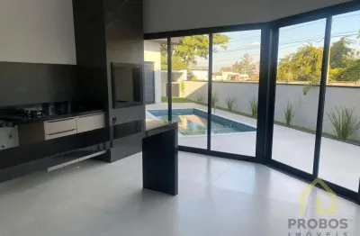 Casa em condomínio fechado com 3 quartos à venda na avenida bernardino bonavita, 2010, jardim santa rita, indaiatuba, 258 m2 por r$ 3.290.000