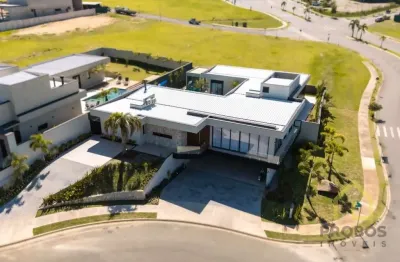 Casa em condomínio fechado com 5 quartos à venda na Rua Um, Reserva Petrus, Indaiatuba, 538 m2 por R$ 8.900.000