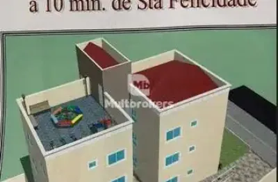 Apartamento com 2 quartos à venda na jacob gubaua, 671 03, lamenha grande, almirante tamandaré por r$ 253.999
