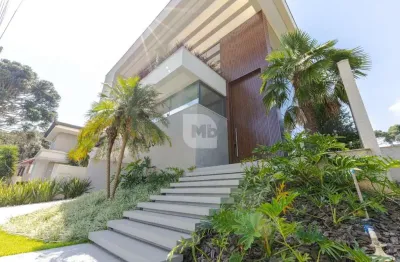 Casa em condomínio fechado com 4 quartos à venda na rua antônio escorsin, 3490 05, são braz, curitiba por r$ 7.279.000