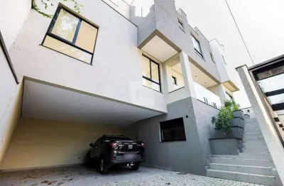 Casa em condomínio fechado com 3 quartos à venda na rua joão batista dallarmi, 1166 3, santo inácio, curitiba por r$ 1.920.000