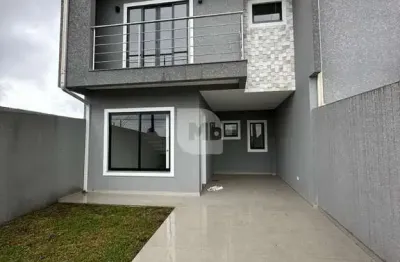 Casa com 3 quartos à venda na augusto gawleta, 144, estação, araucária por r$ 669.900