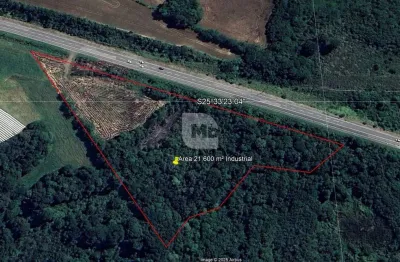 Terreno comercial à venda na pr 423, capela velha, araucária por r$ 1.650.000
