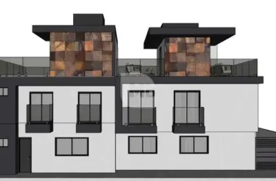 Casa com 3 quartos à venda na rua carmelina cavassin, 1, abranches, curitiba por r$ 630.000