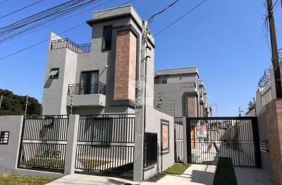 Casa com 3 quartos à venda na porecatu, 1032 5, sítio cercado, curitiba por r$ 459.000