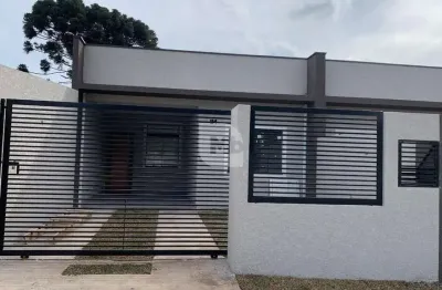 Casa com 2 quartos à venda na rosa chicon, 21, tindiquera, araucária por r$ 399.000