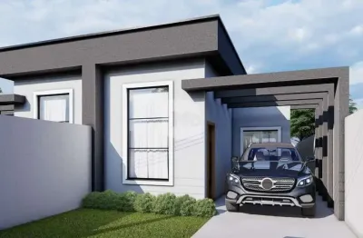 Casa com 3 quartos à venda na rua targino silva, 512, boqueirão, araucária por r$ 590.000