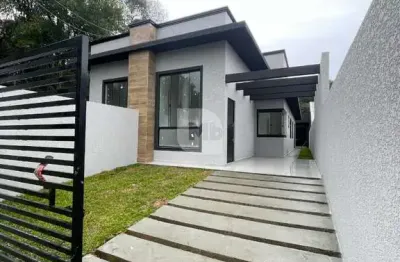 Casa com 3 quartos à venda na rua juscelino kubitschek de oliveira, 440, boqueirão, araucária por r$ 580.000