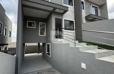 Casa com 3 quartos à venda na rua iládia czelusniak furman, 23, estação, araucária por r$ 899.000