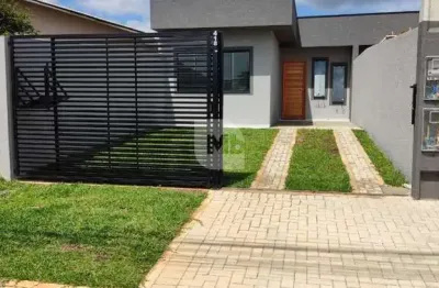 Casa com 3 quartos à venda na rua catarina druszcz gotfrid, 418, boqueirão, araucária por r$ 490.000
