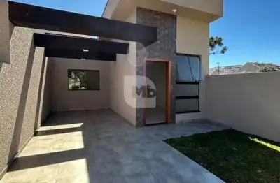 Casa com 3 quartos à venda na oscar renaud, 129, iguaçu, araucária por r$ 680.000