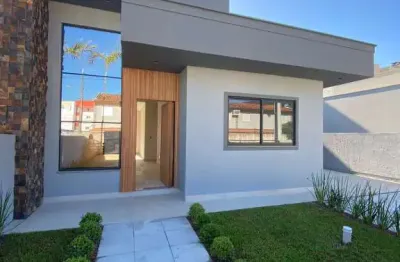 Casa de alto padrão com 3 dormitórios sendo 1 suíte no loteamento - bosque da pedra - são josé - sc