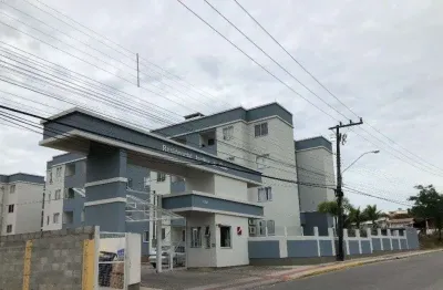 Apartamento a venda de 02 dormitórios com mobília planejada no bairro fundos de biguaçu-sc