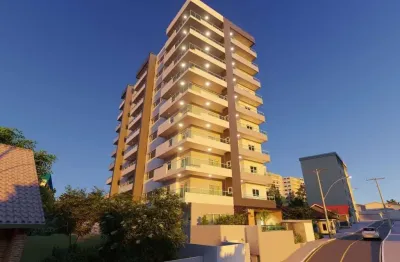 Apartamento novo de alto padrão com 2 suítes + lavabo localizado em barreiros - são josé/sc