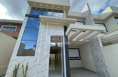 Casa residencial com 3 quartos  à venda, 133.00 m2 por r$790000.00  - jardim carvalho - ponta grossa/pr