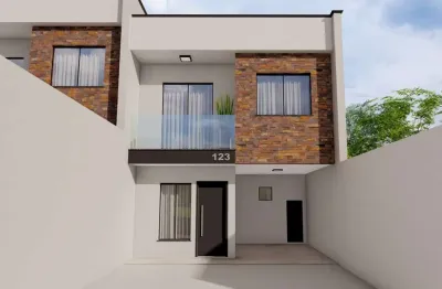 Sobrado com 3 quartos  à venda, 86.00 m2 por r$498000.00  - jardim carvalho - ponta grossa/pr