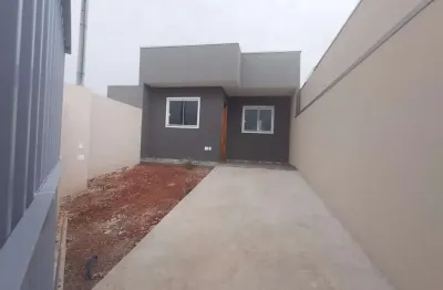 Casa residencial com 3 quartos  à venda, 65.80 m2 por r$259000.00  - cara cara - ponta grossa/pr