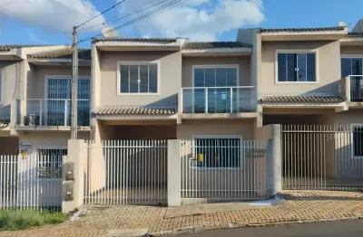 Sobrado com 3 quartos  à venda, 91.65 m2 por r$340000.00  - oficinas - ponta grossa/pr