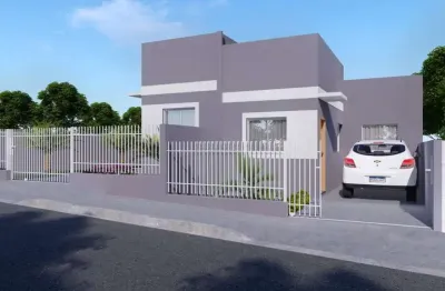 Casa residencial com 2 quartos  à venda, 46.70 m2 por r$195000.00  - uvaranas - ponta grossa/pr