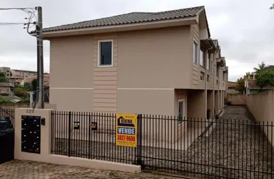 Sobrado com 3 quartos  à venda, 77.75 m2 por r$350000.00  - jardim carvalho - ponta grossa/pr