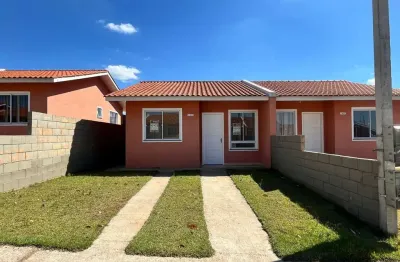 Casa residencial com 2 quartos  à venda, 48.00 m2 por r$179000.00  - chapada - ponta grossa/pr