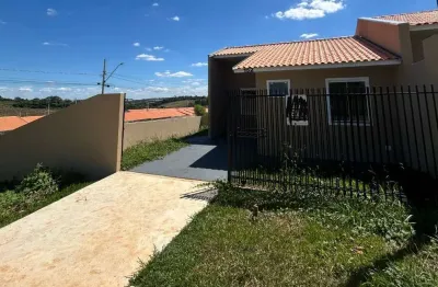 Casa residencial com 3 quartos  à venda, 55.50 m2 por r$230000.00  - cara-cara - ponta grossa/pr