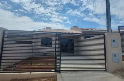 Casa residencial com 2 quartos  à venda, 65.00 m2 por r$265000.00  - chapada - ponta grossa/pr