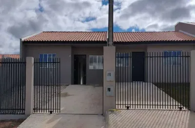 Casa residencial com 2 quartos  à venda, 48.00 m2 por r$220000.00  - cara-cara - ponta grossa/pr