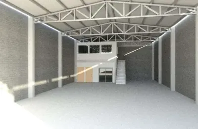Barracão/galpão para alugar, 300.00 m2 por r$8500.00  - contorno - ponta grossa/pr