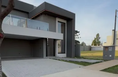 Casa em condomínio à venda, 202.00 m2 por r$1390000.00  - jardim carvalho - ponta grossa/pr