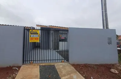 Casa residencial com 2 quartos  à venda, 46.00 m2 por r$189000.00  - neves - ponta grossa/pr