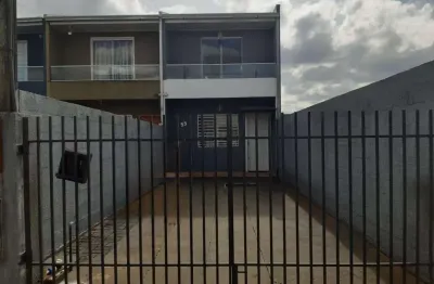 Sobrado com 2 quartos  à venda, 64.00 m2 por r$195000.00  - cara-cara - ponta grossa/pr