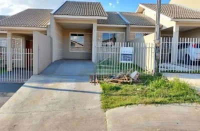 Casa residencial com 2 quartos  à venda, 65.00 m2 por r$250000.00  - cara-cara - ponta grossa/pr